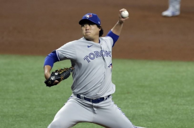 Blue Jays' Ryu Hyun-jin gets no-decision on Opening Day