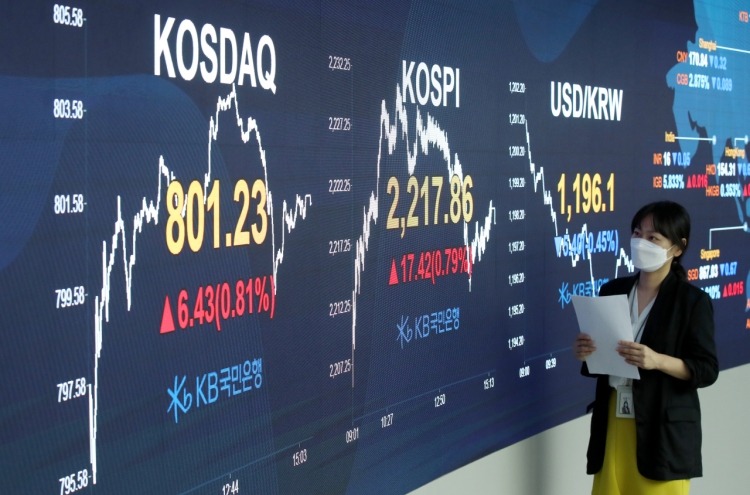 Seoul stocks snap 3-day losing streak on stimulus hopes
