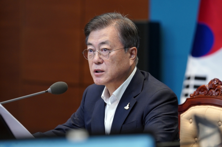 Moon urges continued efforts for 'complete missile sovereignty'