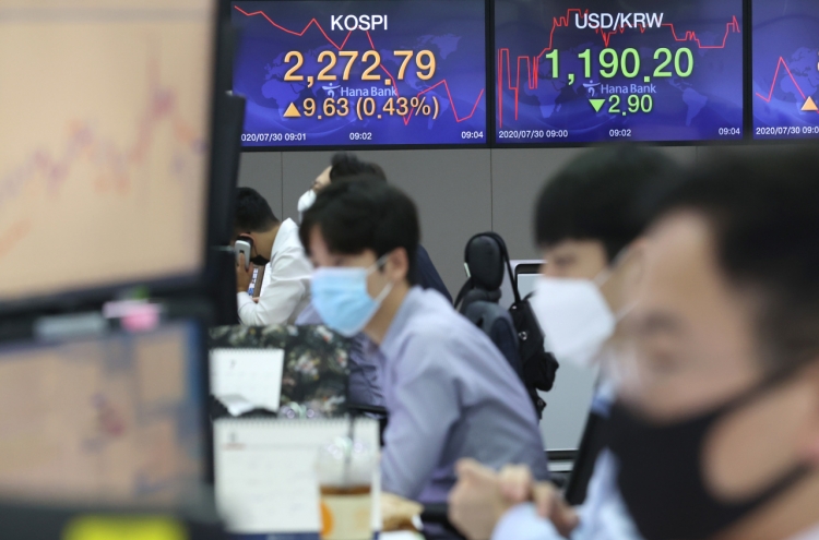 Seoul stocks open higher on tech gains, weak dollar