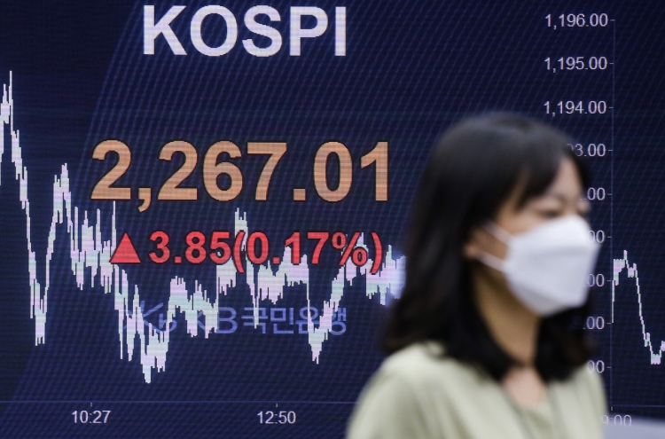 Kospi briefly touches record high for 2020 on foreign buying spree