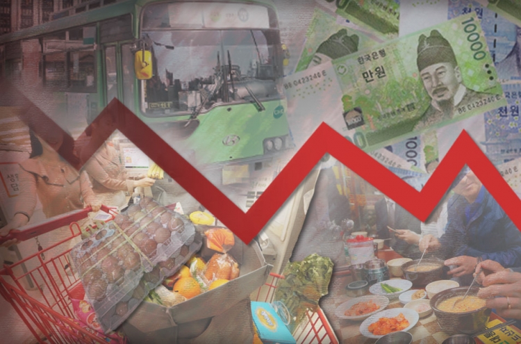 S. Korea's inflation rises 0.3% in July