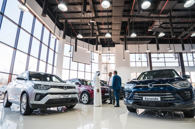 SsangYong Motor reinforces Middle East sales channels