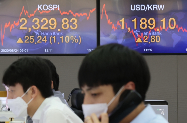 Foreign investment banks raise Kospi target on signs of export recovery