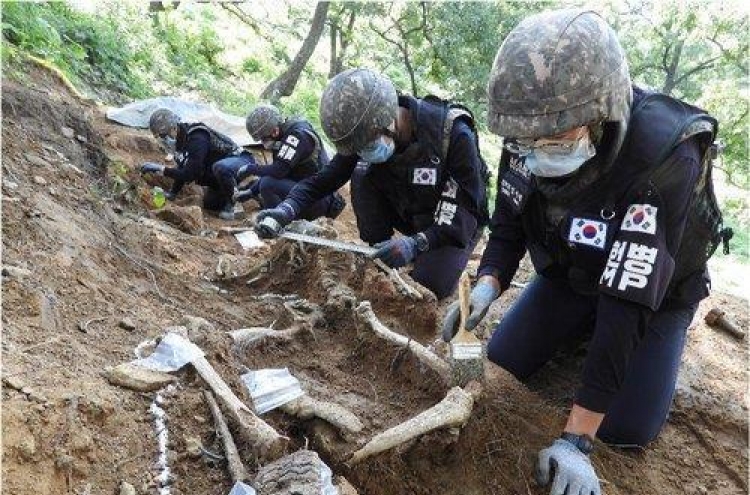 S. Korea discovers more apparent Korean War remains in DMZ