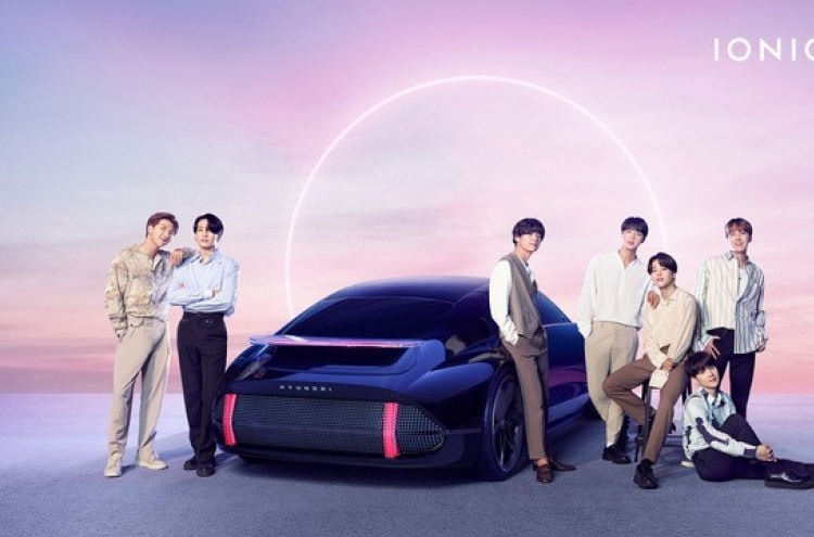 Hyundai Motor unveils Ioniq brand song with BTS