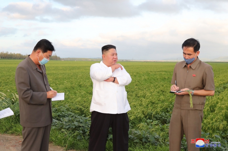NK puts all-out efforts to minimize crop damage from typhoon