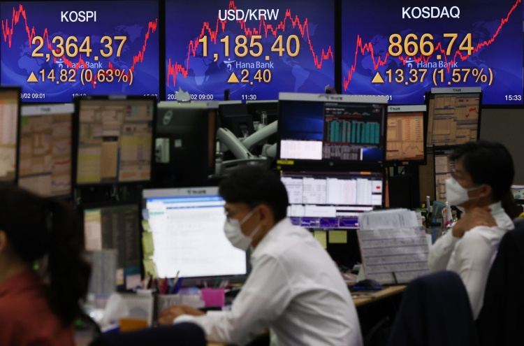 Seoul stocks up for 2nd day on retail buying