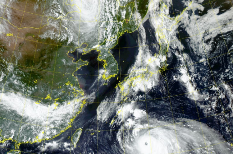 Typhoon Haishen changes course, likely to skirt Korea