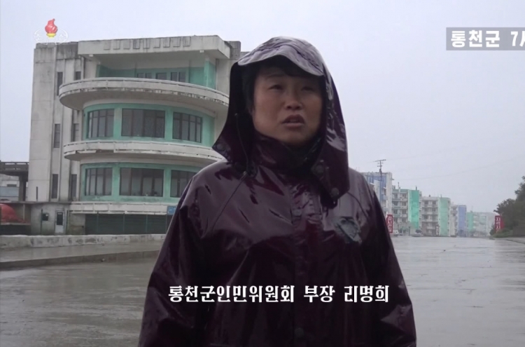 Telephone wires cut, residents evacuate as Typhoon Haishen approaches N. Korea