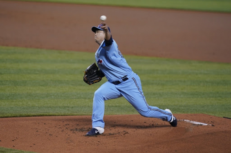 Blue Jays' Ryu Hyun-jin touched for 3 home runs vs. Yankees