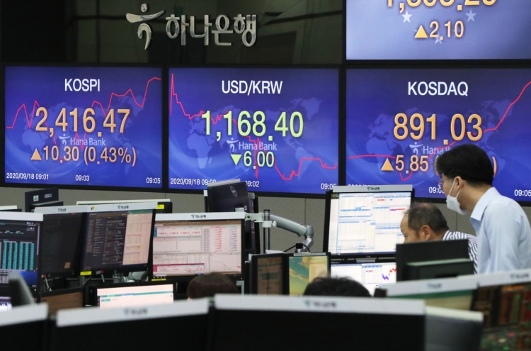 Seoul stocks open higher on battery, bio rebound