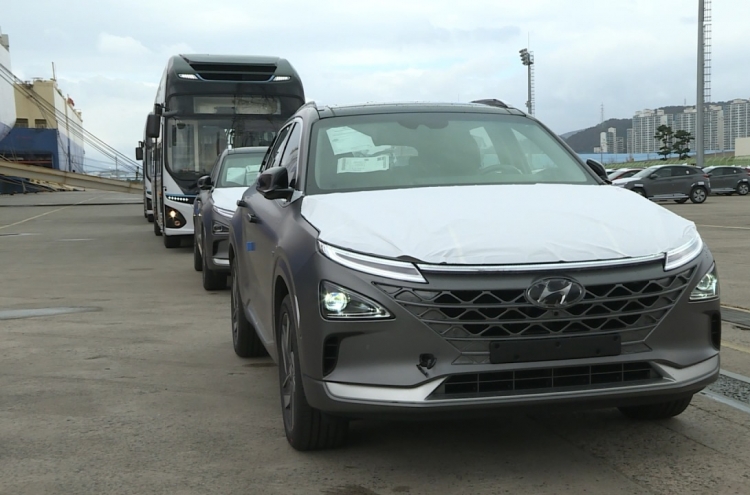 Hyundai Motor exports hydrogen vehicles to Middle East for first time