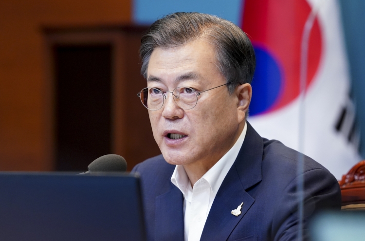 Moon vows S. Korea to play role in global fight against infectious diseases
