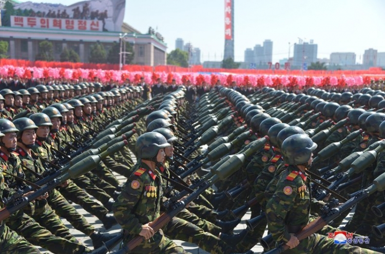 N. Korea could unveil new ICBM or SLBM in this week's military parade: unification ministry