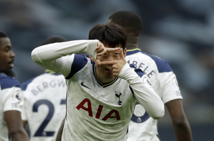 Another goal keeps Son Heung-min tied for Premier League scoring lead