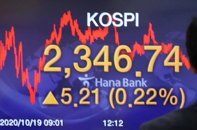 Seoul stocks snap 4-day losing streak on bargain hunting