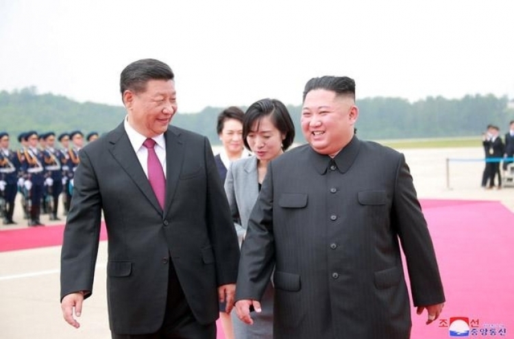 N. Korean leader vows to further develop ties with China