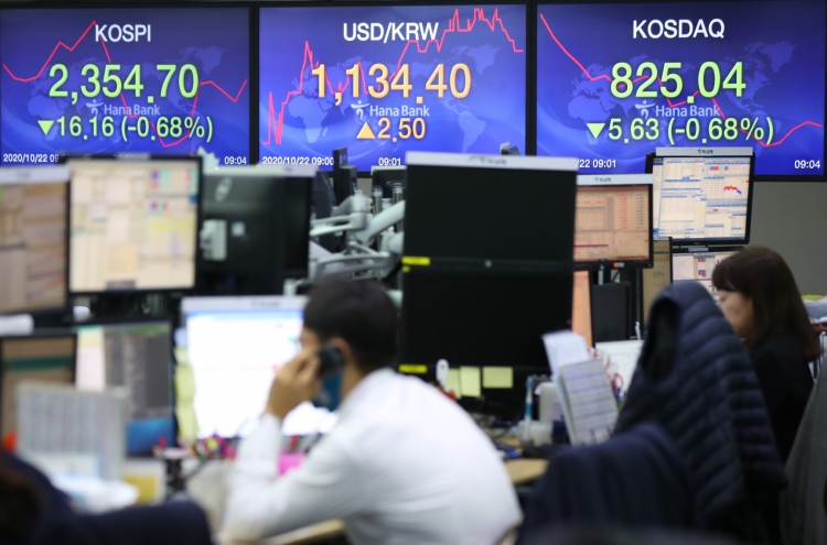 Seoul stocks open sharply lower on tech, auto losses