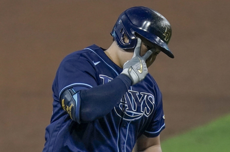 Rays' Choi Ji-man pulled back from pinch-hitting duty in World Series loss