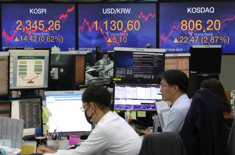 Seoul stocks snap 2-day losing streak on tech gains