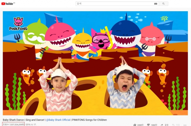 ‘Baby Shark Dance’ becomes most viewed video on YouTube