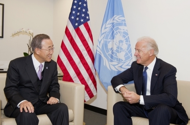 Ex-UN chief sends congratulatory letter to Biden