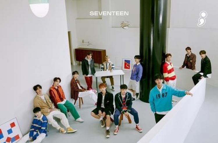 Seventeen's EP 'Semicolon' breaks 1 million in sales