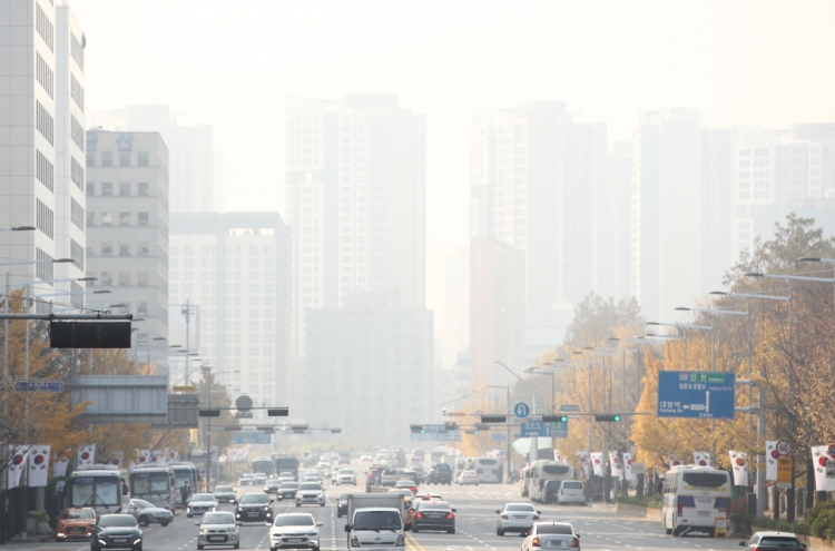 Ultrafine dust levels remain 'bad' in Seoul, western areas