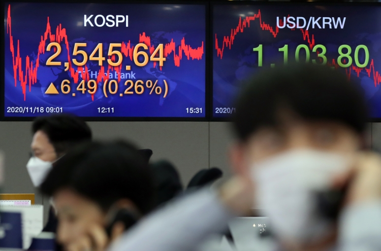Seoul stocks hit nearly 3-year high; Korean won at 29-month high