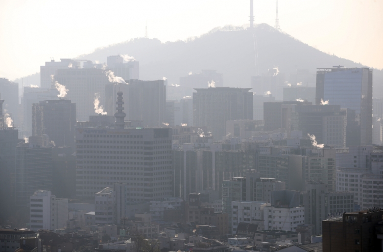 Seoul morning temperature dips below zero