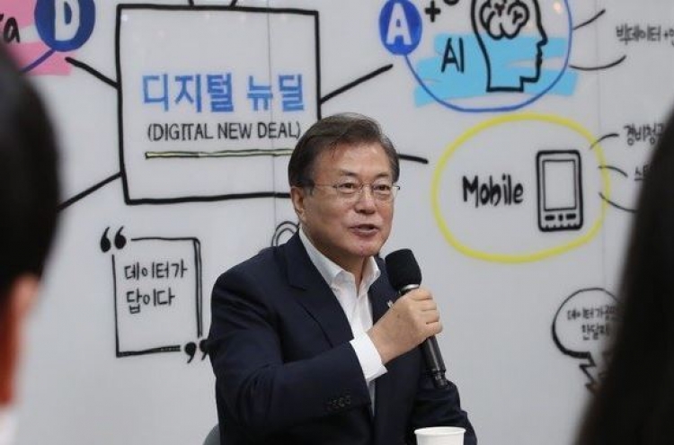 Moon says COVID-19 crisis highlighting significance of AI sector