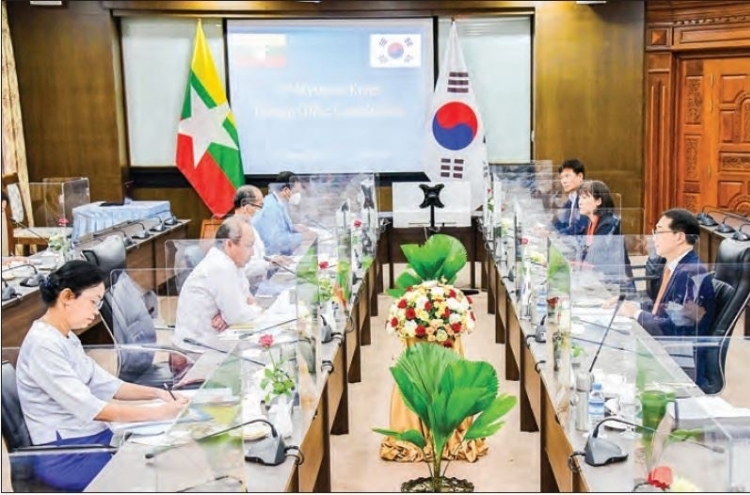 Deputy FM Kim holds talks with senior Myanmarese officials to deepen bilateral ties