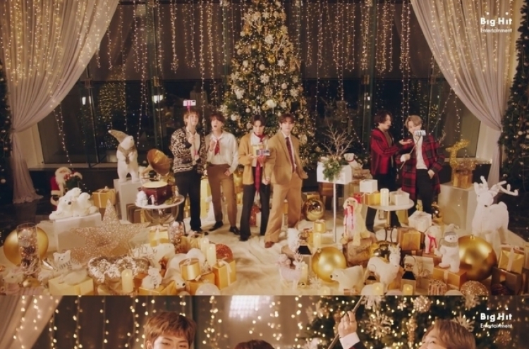 BTS gets festive with 'Dynamite' holiday remix