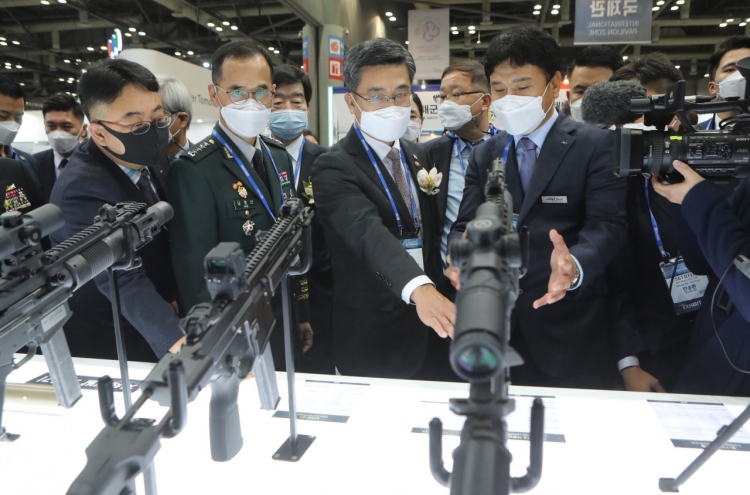 S. Korea ranks 10th in world arms exports: report