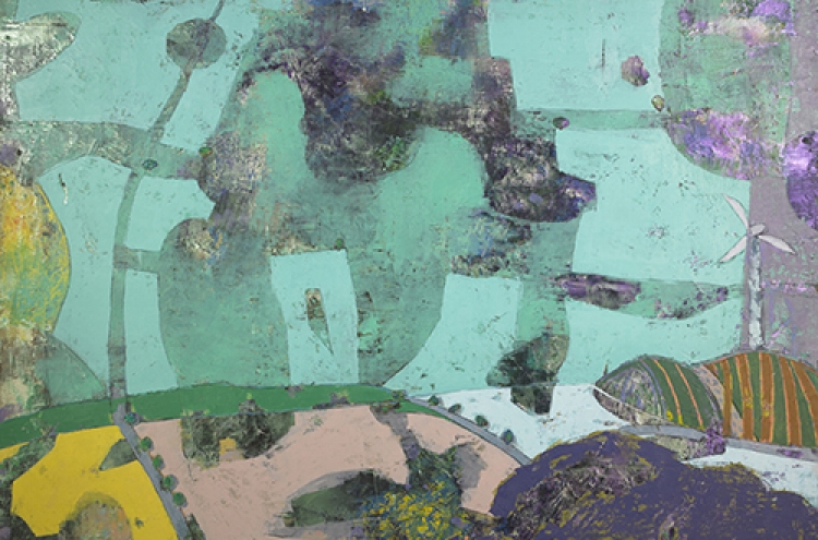 Dreamy landscape painter Park Jong-sook opens solo exhibition