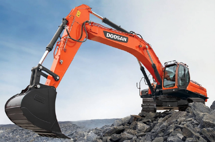 Doosan Infracore's excavator sales in China on roll this year