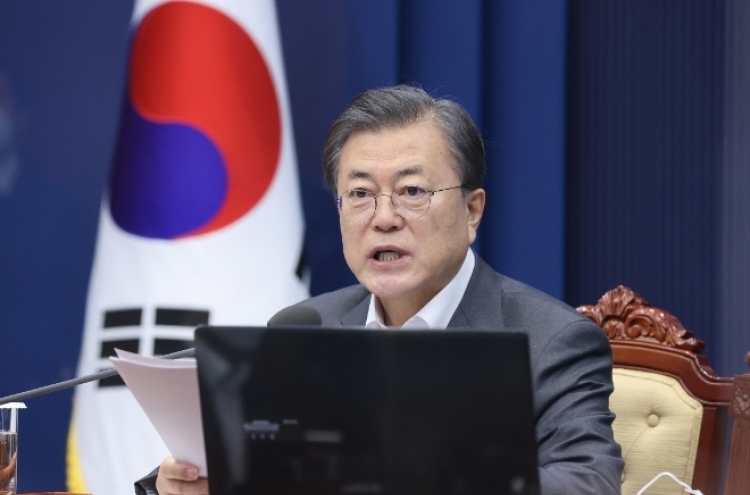 Moon sends congratulatory letter to Biden, expresses hope for cooperation on Korean peace