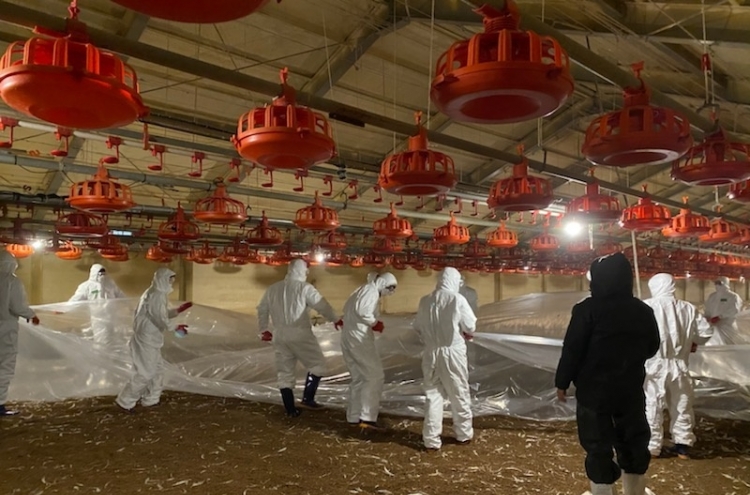 S. Korea investigating 3 more suspected cases of highly pathogenic bird flu