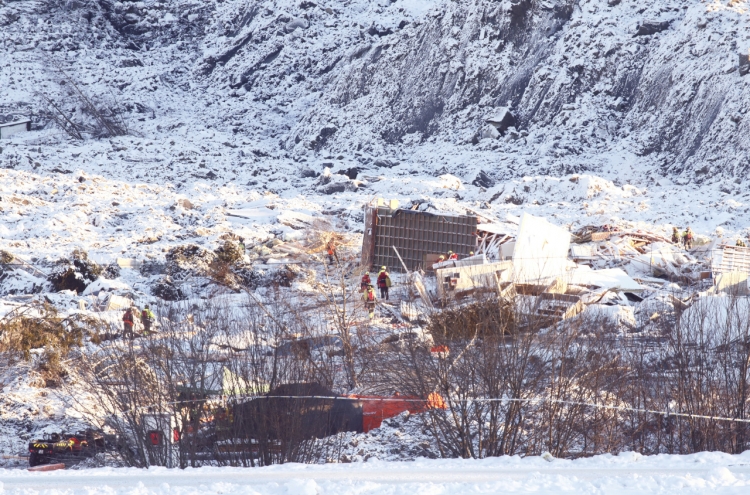 Hope fades in Norway landslide that left 7 dead; 3 missing