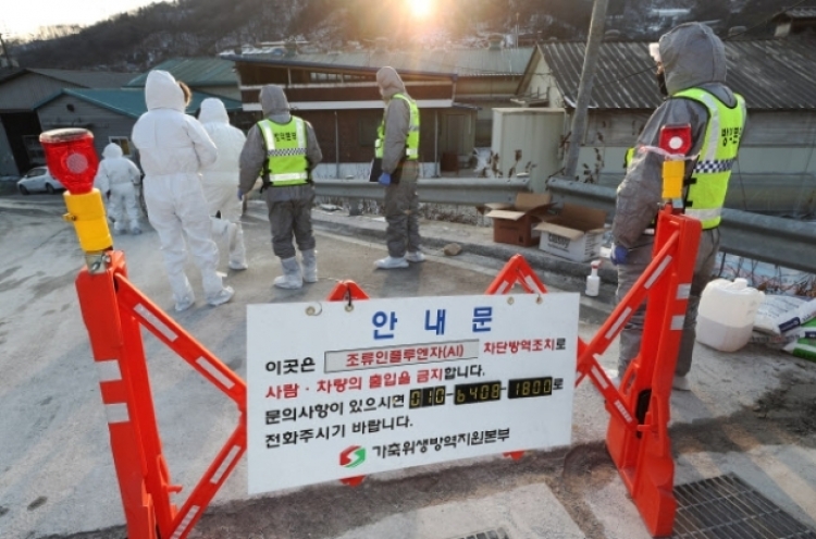 S. Korea confirms two more cases of highly pathogenic bird flu