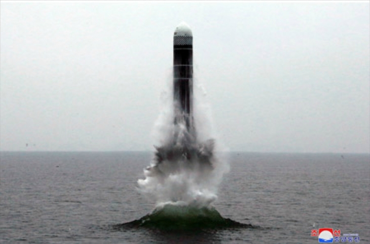 S. Korea plans underwater test of indigenous SLBM: source
