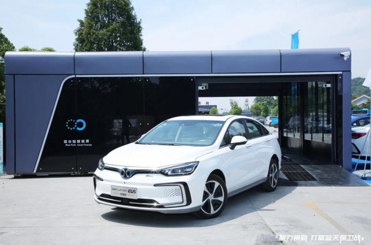 SK Innovation invests in China's EV battery swap station operator