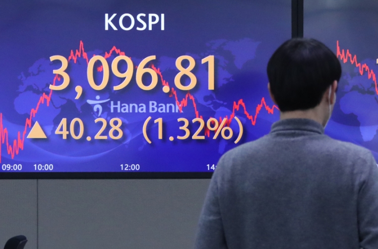 Seoul stocks up for 2nd day amid US rallies, eased China concerns