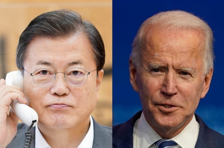 Moon, Biden to map out 'comprehensive' N. Korea strategy together
