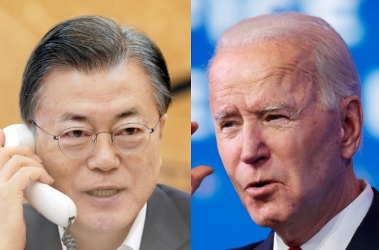 Moon, Biden signal fresh restart of peace process on Korean Peninsula