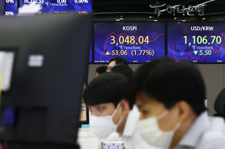 Seoul stocks open steeply higher on US Fed Chairman's soothing comments