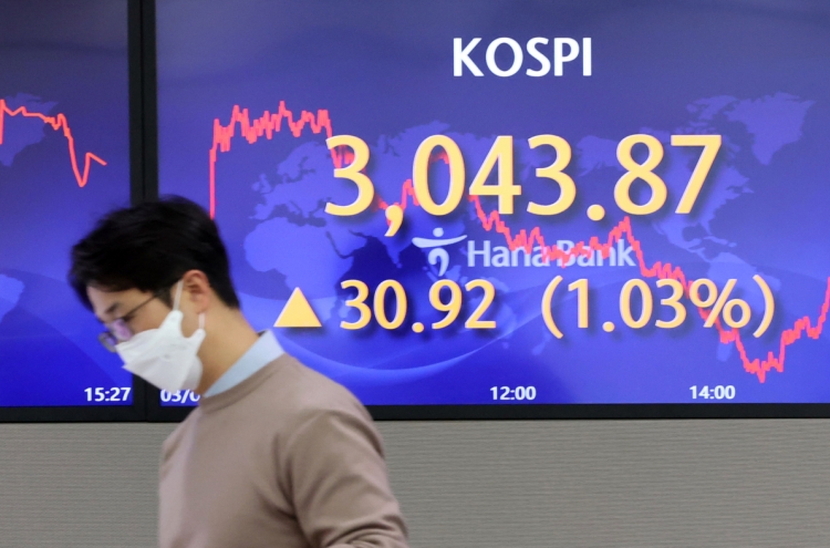 Seoul stocks up 1% on eased inflation woes