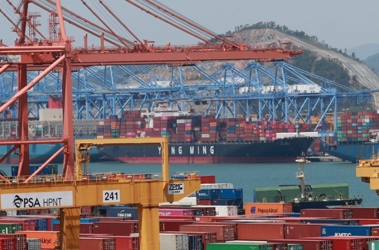 S. Korea's exports jump 25.2% in first 10 days of March