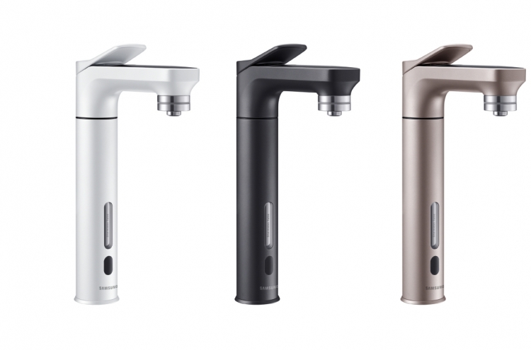Samsung launches customizable water purifier in S. Korea